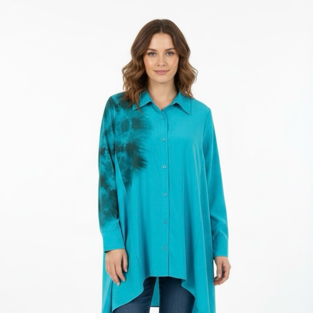🌟DG2 by Diane Gilman Turquoise Button-Down Shirt bundle  ⭐️ items 3 for $25